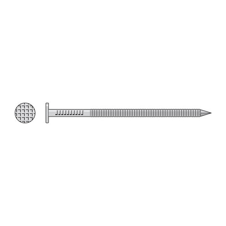 Simpson Strong-Tie T16HPTD1 Preservative-Treated Wood Decking Nail, Ring Shank,  3-1/2-in. x .162-in. Type 316, 1-lb.
