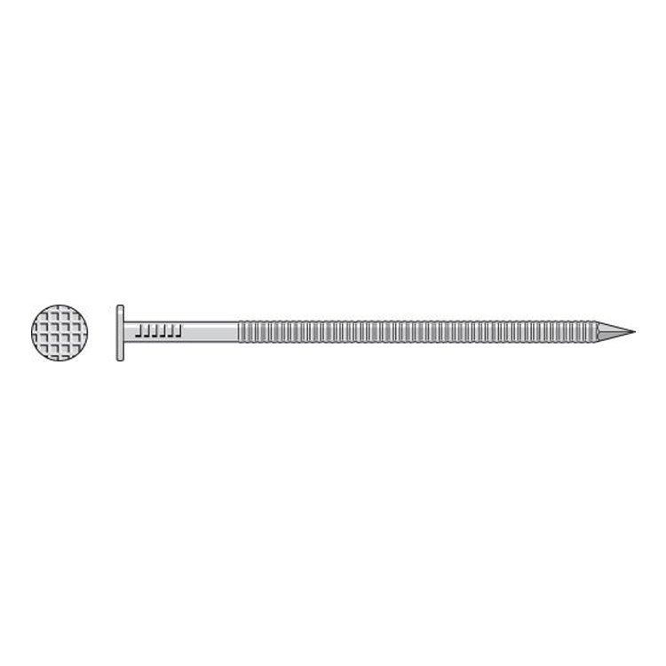 Simpson Strong-Tie T4PCSB Fiber-Cement Siding Nail,  1-1/2-in. x .120-in. Type 316 Stainless Steel, 25-lb.
