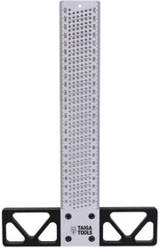 Taiga Precision Anodized 250mm Metric Woodworking T-Square