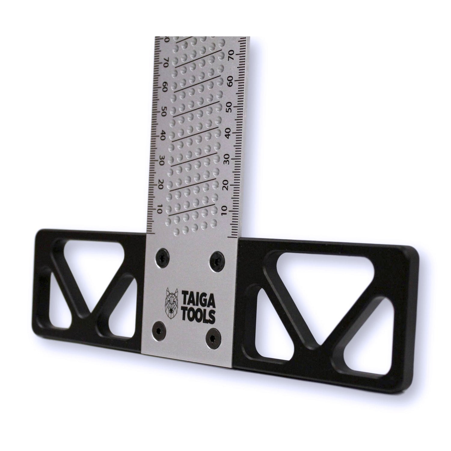 Taiga Precision Anodized 250mm Metric Woodworking T-Square