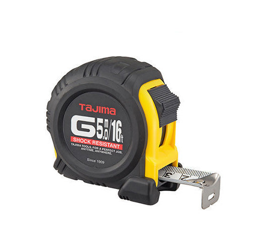 Tajima G-16/5mBW G-Series Standard and Metric Scale 16-ft. 5m Tape Measure