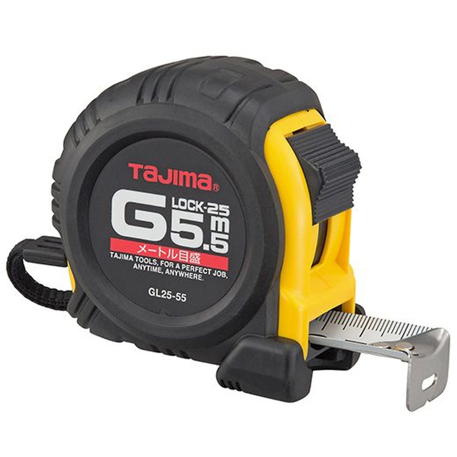 Tajima G-5.5mBW G-Series Metric Scale 55m Tape Measure