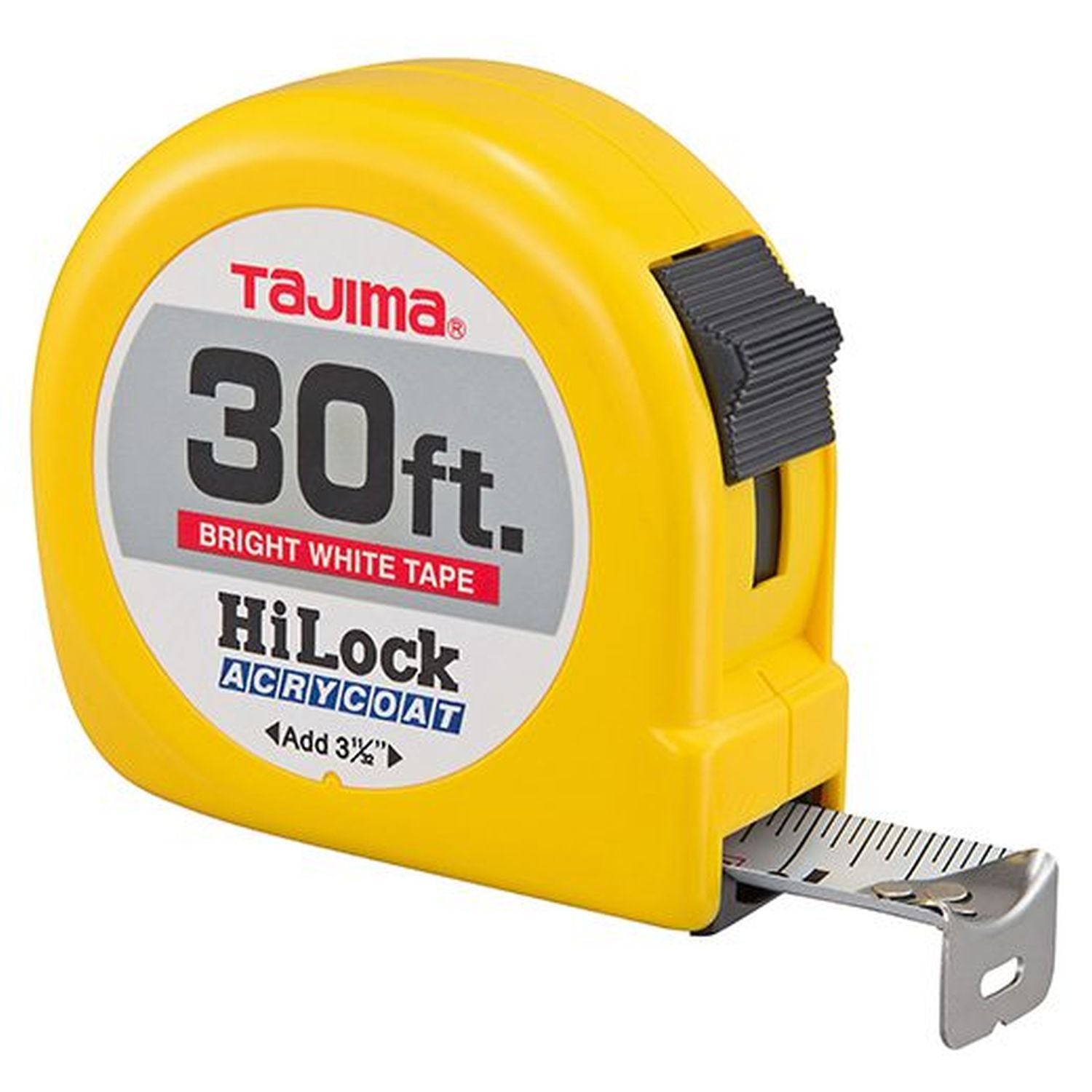 Tajima HL-30BW Hi-Lock Standard Scale 30-ft. Tape Measure