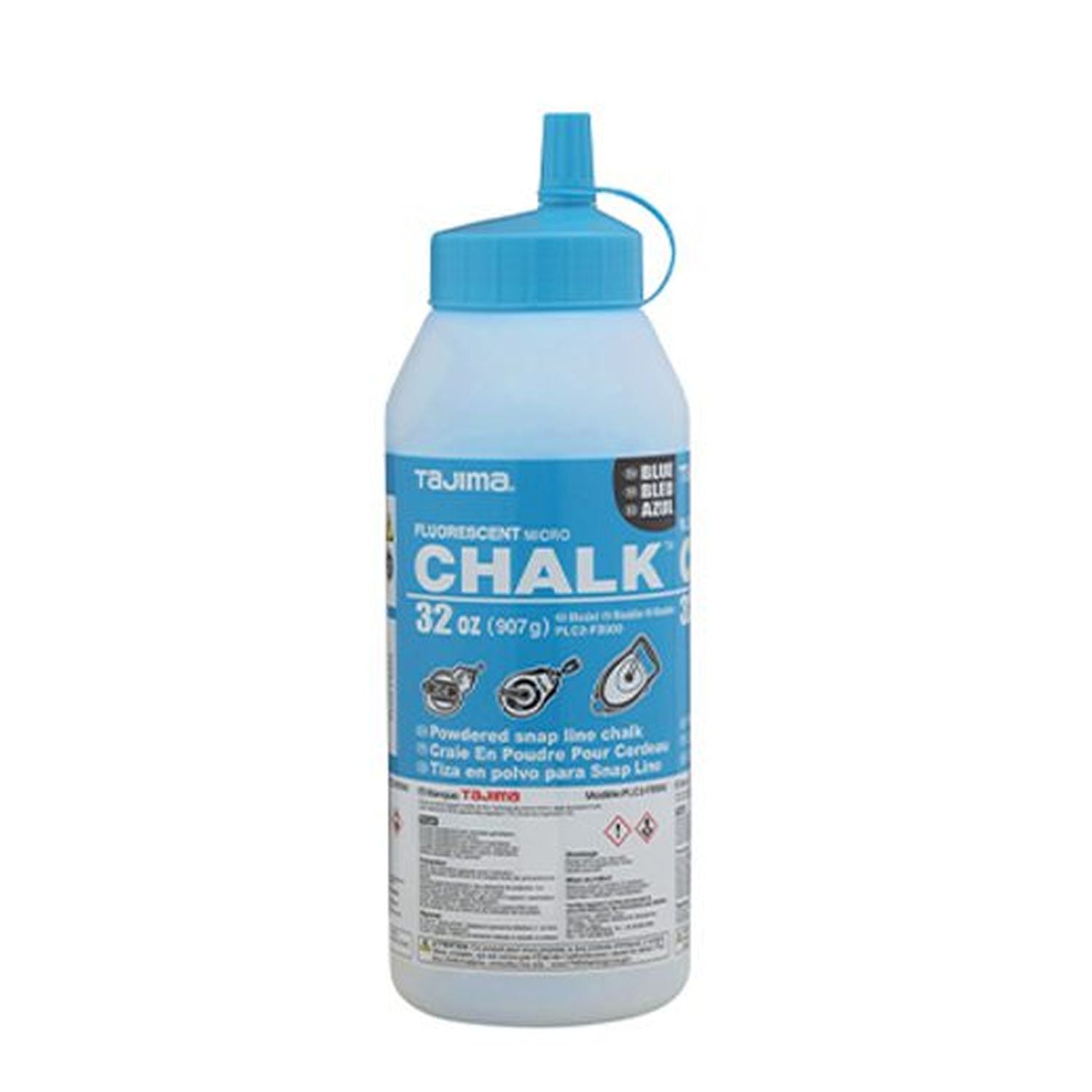 Tajima PLC2-fB900 Micro Chalk Fluorescent Blue 32-oz. 907 G