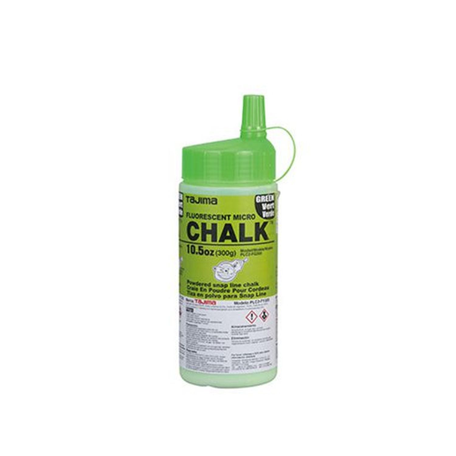 Tajima PLC2-fG300 Micro Chalk Fluorescent Green 300-gram 105-oz.