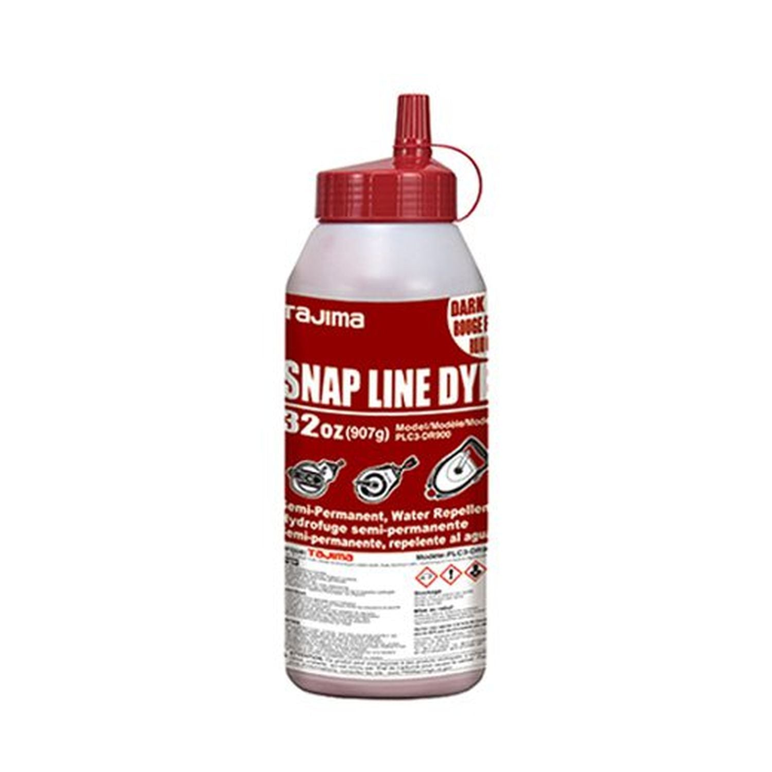 Tajima PLC3-DR900 Snap Line Dye Dark Red 907-gram 32-oz.