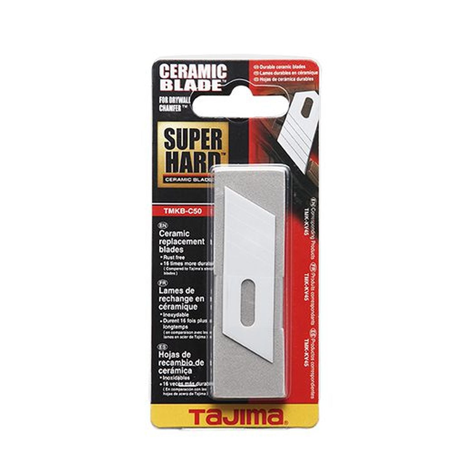 Tajima TMKB-C50 Ceramic Blade For Drywall Chamfer Super Hard