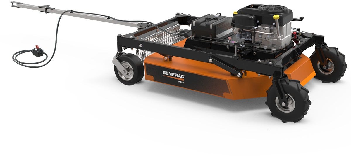 Generac TB25044GENG 44" 18.67 HP Tow-Behind Mower with Pressurized Lubrication