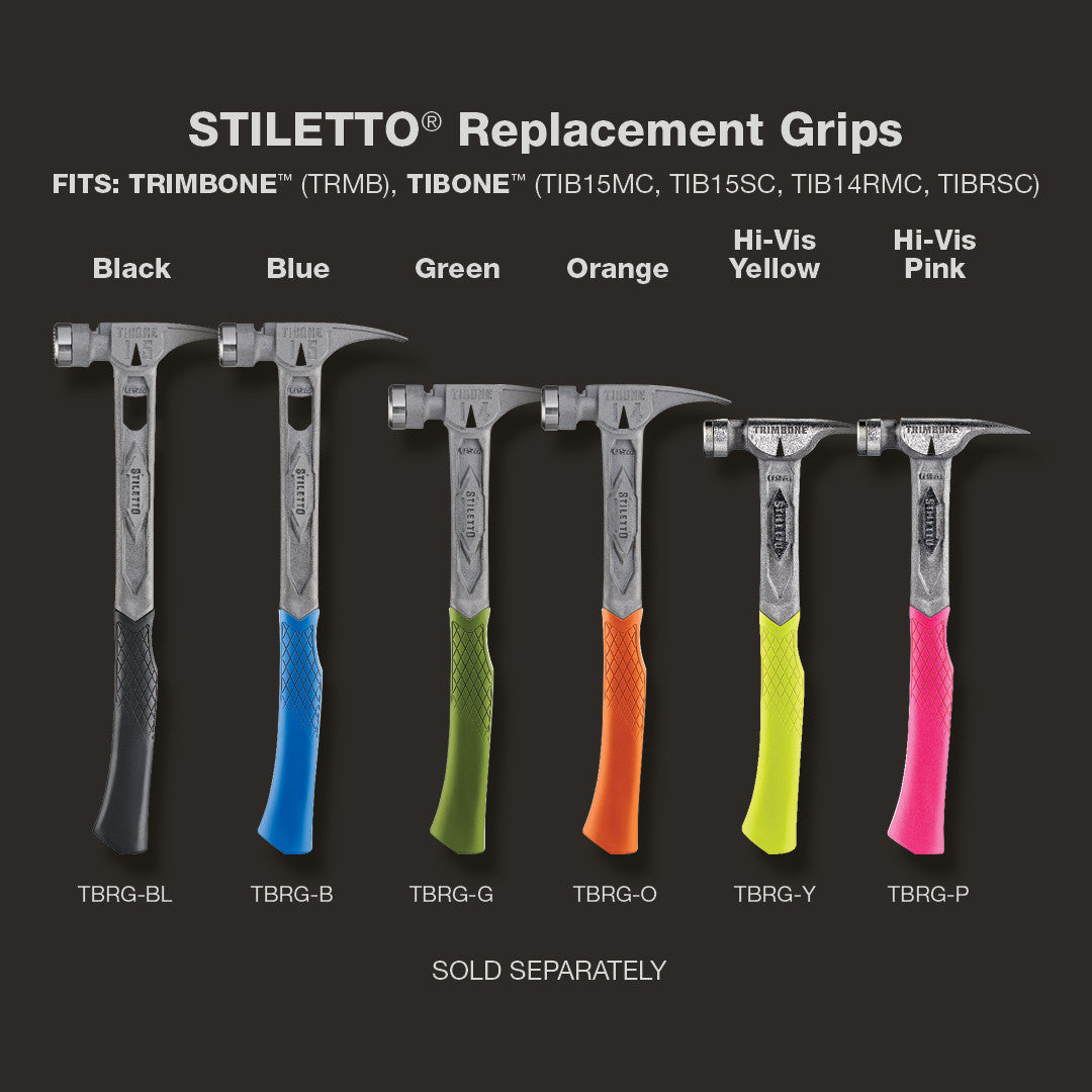 Stiletto PROMO TBRG-P STILETTO Hi-Vis Pink Replacement Grip (PROMO)
