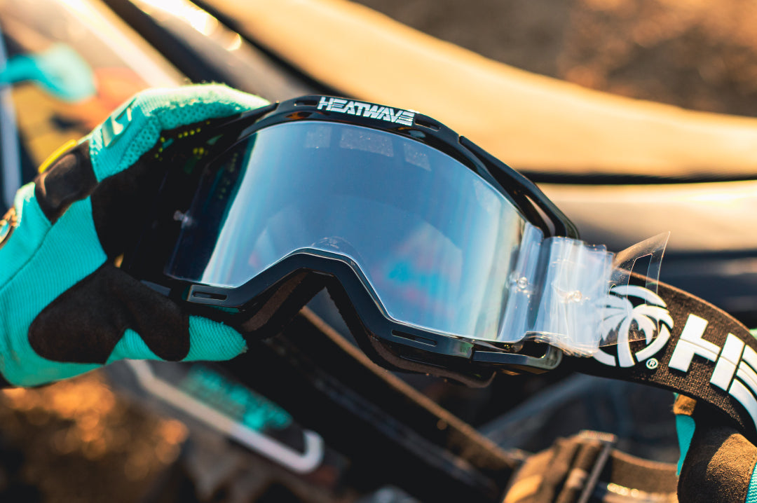 Heat Wave Laminated Tear-Offs for MXG-250 Moto Goggle, 3-Pack