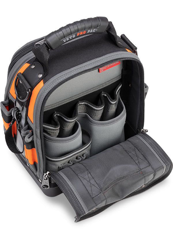 Veto Pro Pac Tech MCT Hi-Viz orange Compact Fully Featured Service, Repair and Install Tool Bag