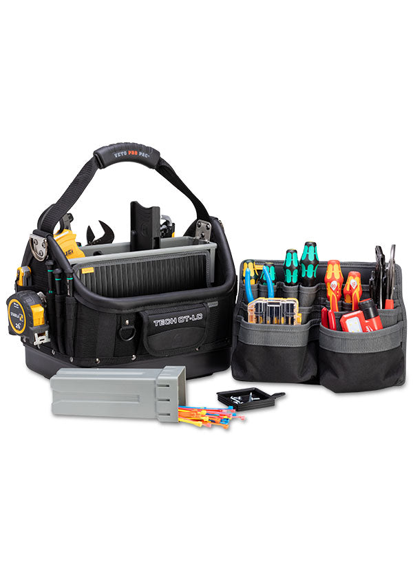 Veto Pro Pac TECH OT-LC BLACKOUT Large Open Top Technician's Tool Bag