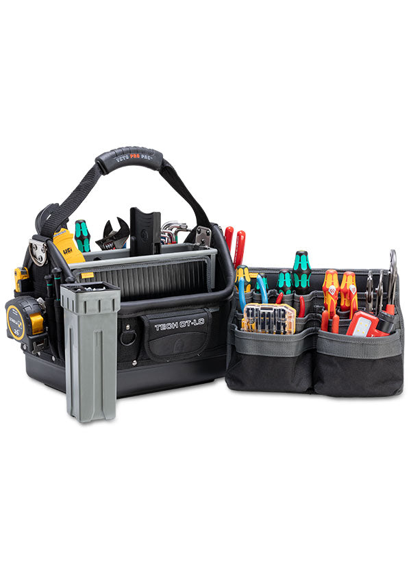 Veto Pro Pac TECH OT-LC BLACKOUT Large Open Top Technician's Tool Bag