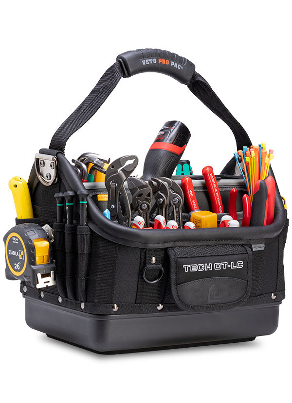 Veto Pro Pac TECH OT-LC BLACKOUT Large Open Top Technician's Tool Bag