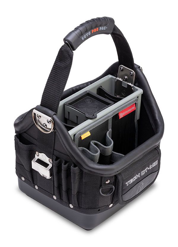 Veto Pro Pac TECH OT-MD BLACKOUT Compact Open-Top Tool Bag