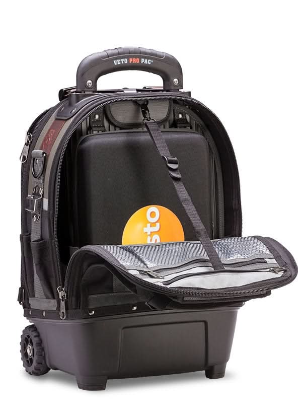backpack for laptops with wheels Veto Pro Pac Tech Pac Wheeler Backpack Tool Bag