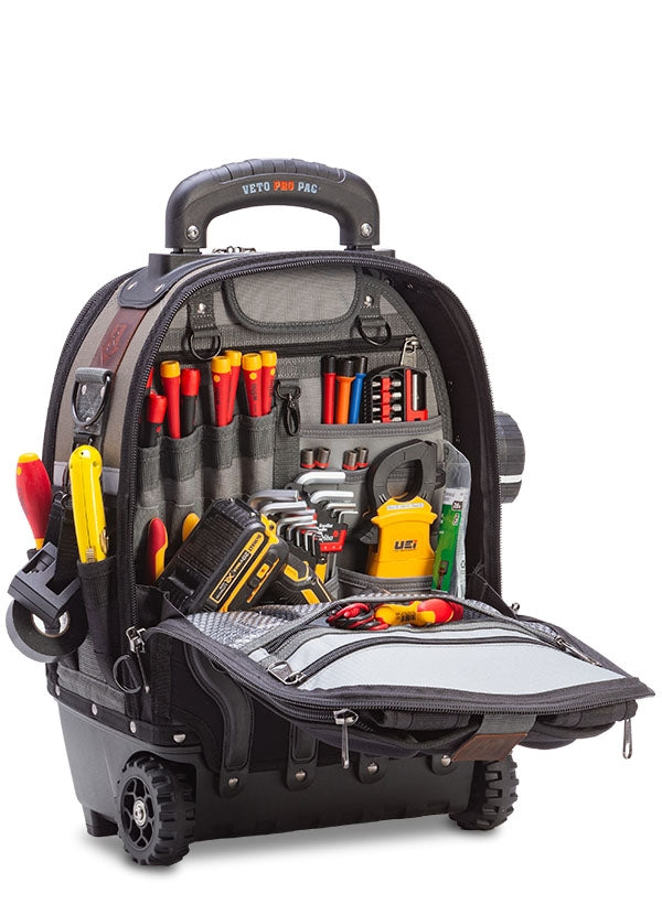 Veto Pro Pac Tech Pac Wheeler Backpack Tool Bag on Wheels