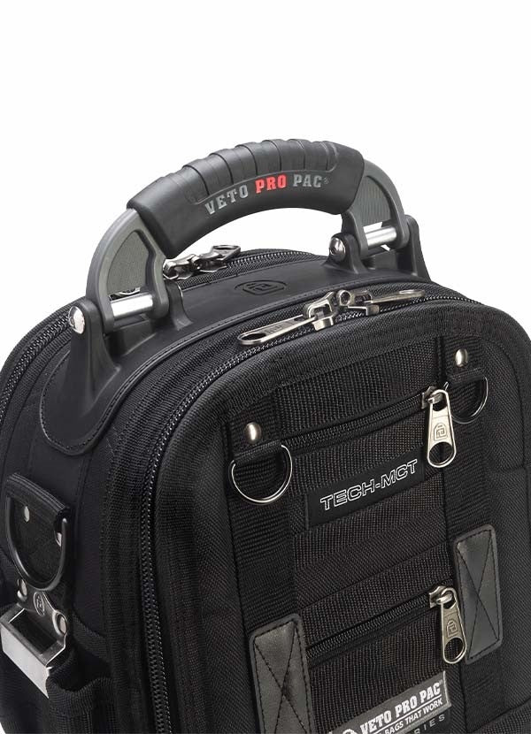 Veto Pro Pac Tech MCT Blackout Customizable Medium Sized Compact Service Tech Tool Bag