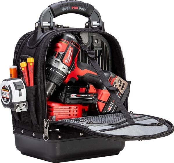 Veto Pro Pac Tech MCT Blackout Customizable Medium Sized Compact Service Tech Tool Bag
