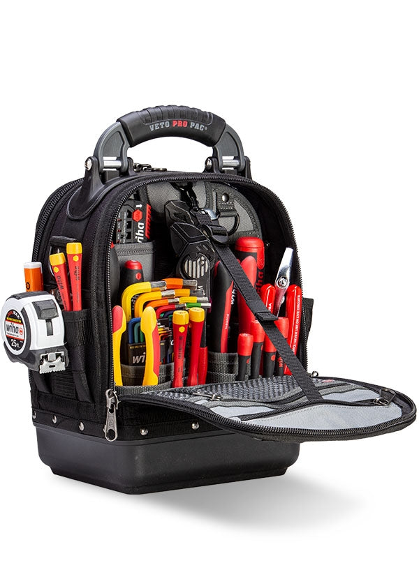 Veto Pro Pac Tech MCT Blackout Customizable Medium Sized Compact Service Tech Tool Bag