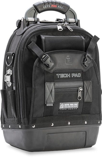 Veto Pro Pac Blackout Large Sized Customizeable Service Tech Tool Bag Pro Build-Out Set