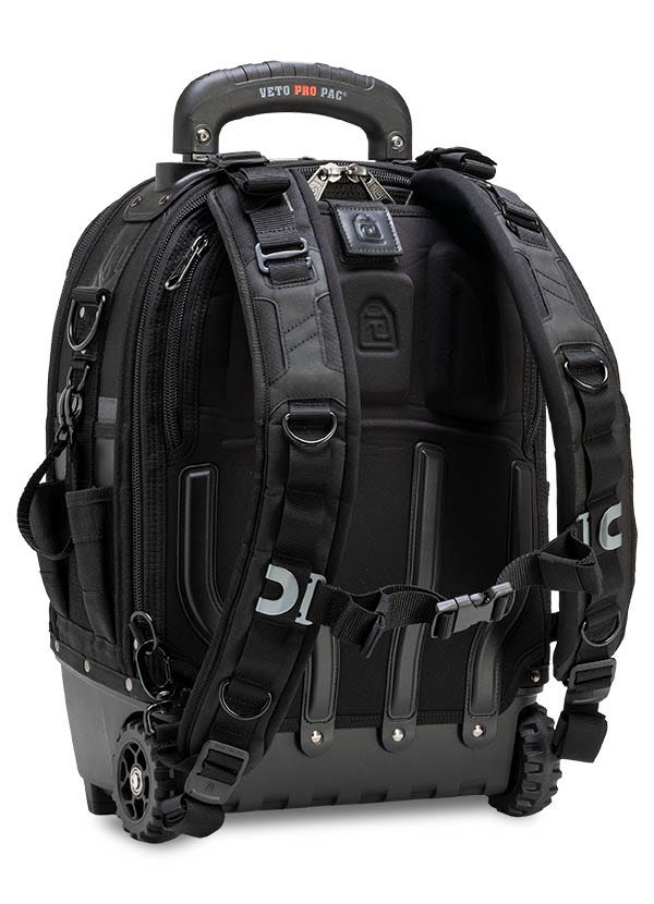 Veto Pro Pac VPP10874 Tech Pac Wheeler Blackout Backpack Tool Bag