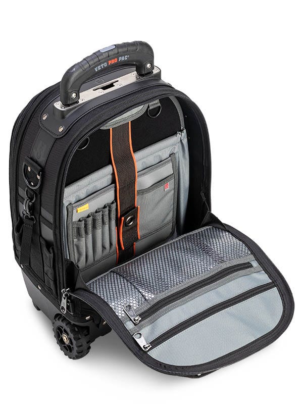 Veto Pro Pac VPP10874 Tech Pac Wheeler Blackout Backpack Tool Bag