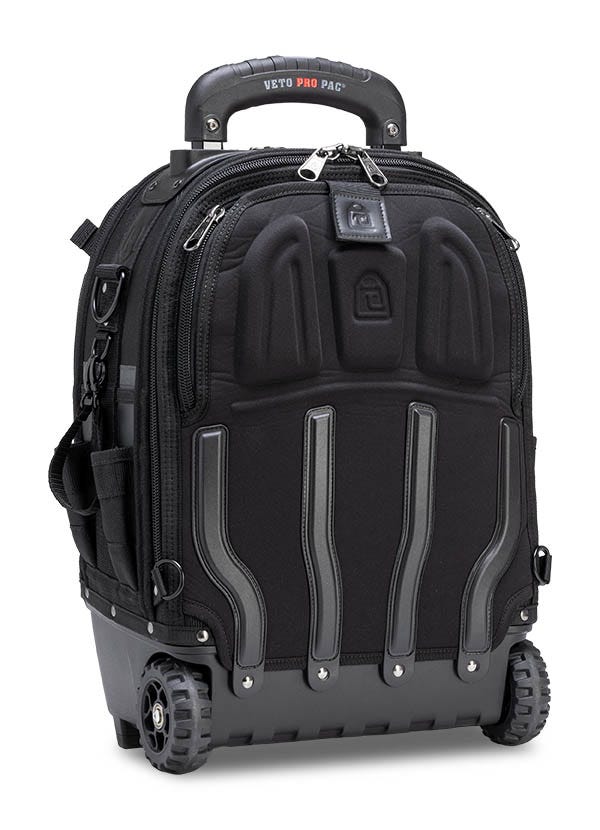 Veto Pro Pac VPP10874 Tech Pac Wheeler Blackout Backpack Tool Bag