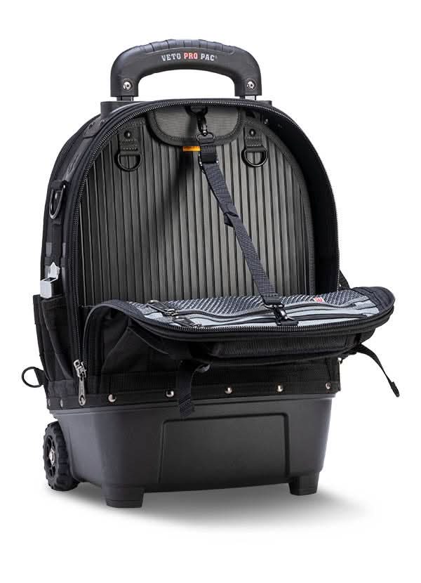 Veto Pro Pac VPP10874 Tech Pac Wheeler Blackout Backpack Tool Bag