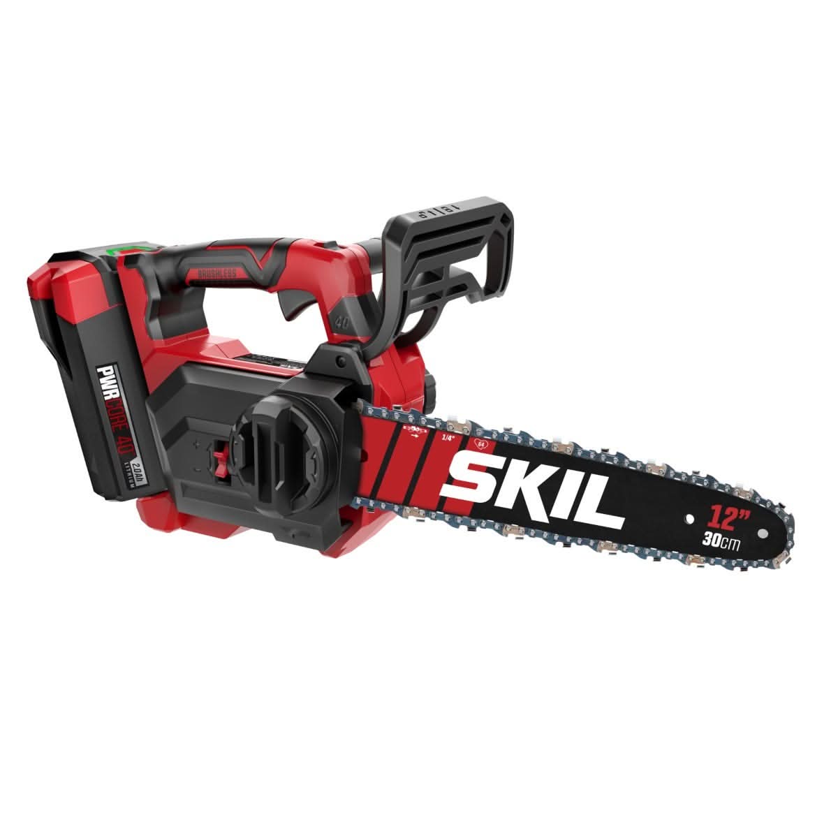 SKIL TH1200C-11 PWR CORE 40 40V 12 In. Top Handle Chain Saw Kit