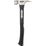 Stiletto TI12SC-F 12 oz Titanium Smooth Face Hammer with 16-in. Hybrid Fiberglass Handle