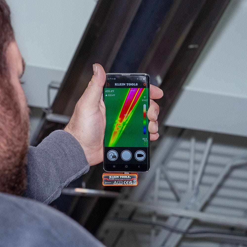 Klein Tools TI220 Thermal Imager for Android