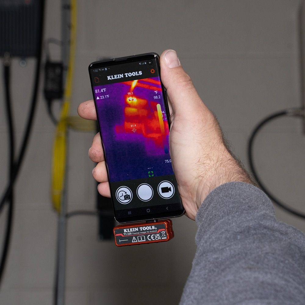 Klein Tools TI220 Thermal Imager for Android
