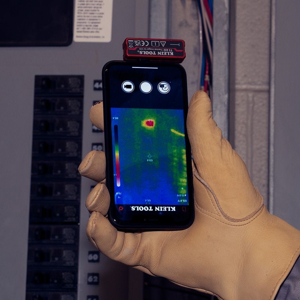 Klein Tools TI222 Thermal Imager for iOS