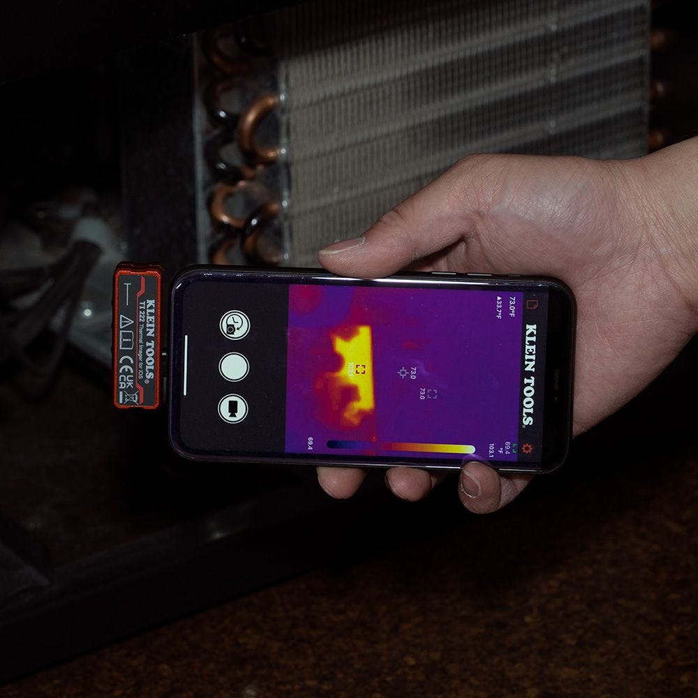 Klein Tools TI222 Thermal Imager for iOS