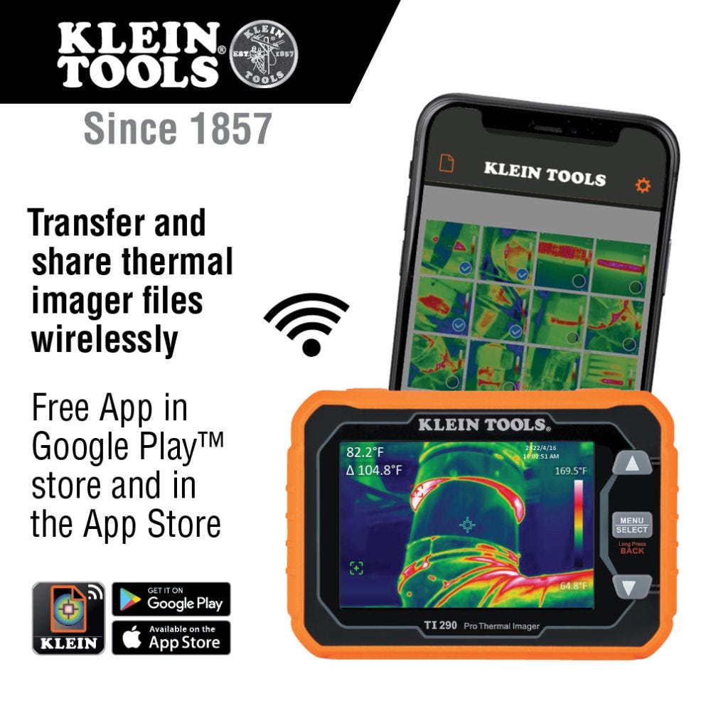 Klein Tools TI290 Rechargeable Pro Thermal Imager