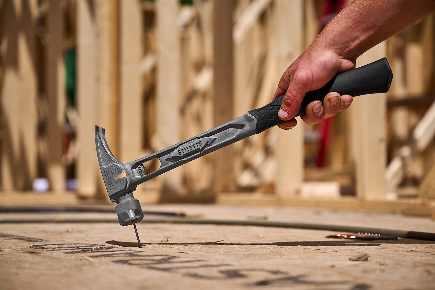 Stiletto TIB15MC STILETTO TIBONE 15oz Milled/Curved Titanium Framing Hammer