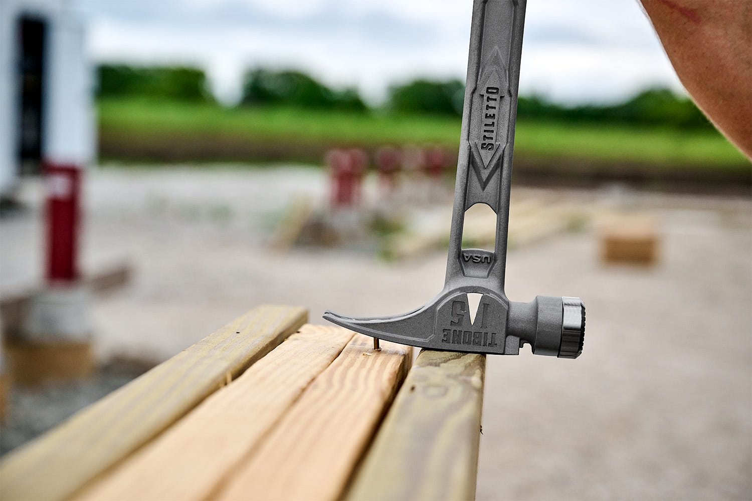Stiletto TIB15MC STILETTO TIBONE 15oz Milled/Curved Titanium Framing Hammer