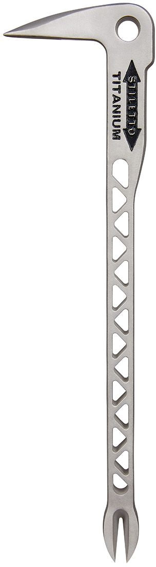 Stiletto TICLW-12 12-in. Titanium Claw Bar Nail Puller with Dimpler (PROMO)