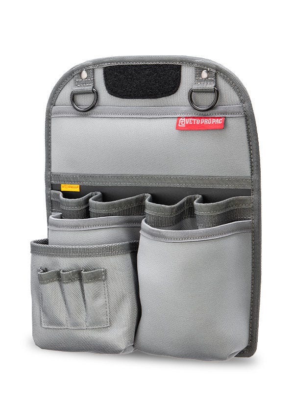 Veto Pro Pac Blackout Medium Sized Customizeable Service Tech Tool Bag Pro Build-Out Set