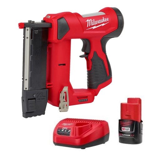 Milwaukee 2540-20 M12 Cordless 23-Gauge Pin Nailer, Tool Only