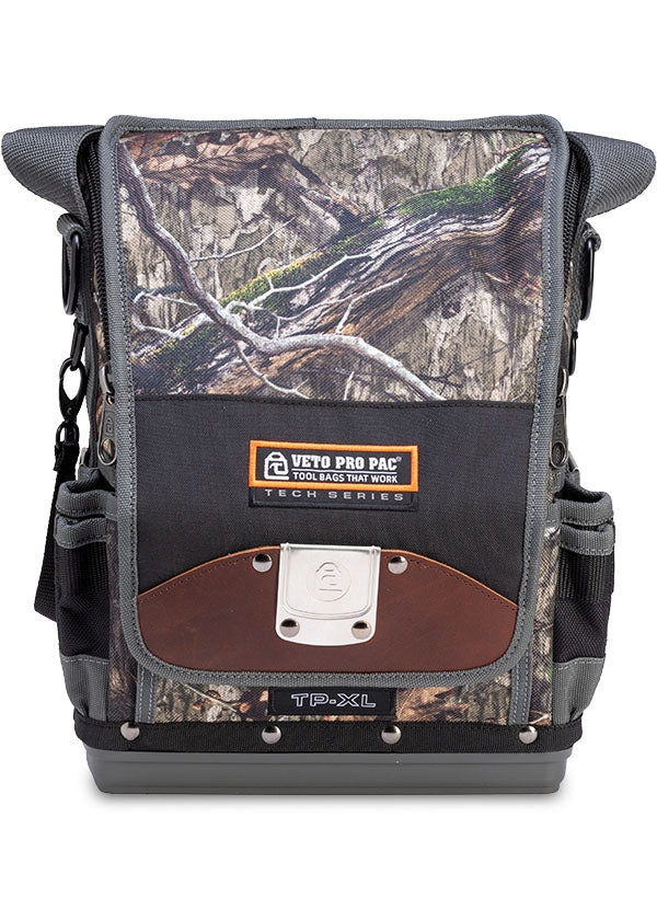 Veto Pro Pac TP-XL Large Sized Zippered Technician's Tool Pouch, Mossy Oak
