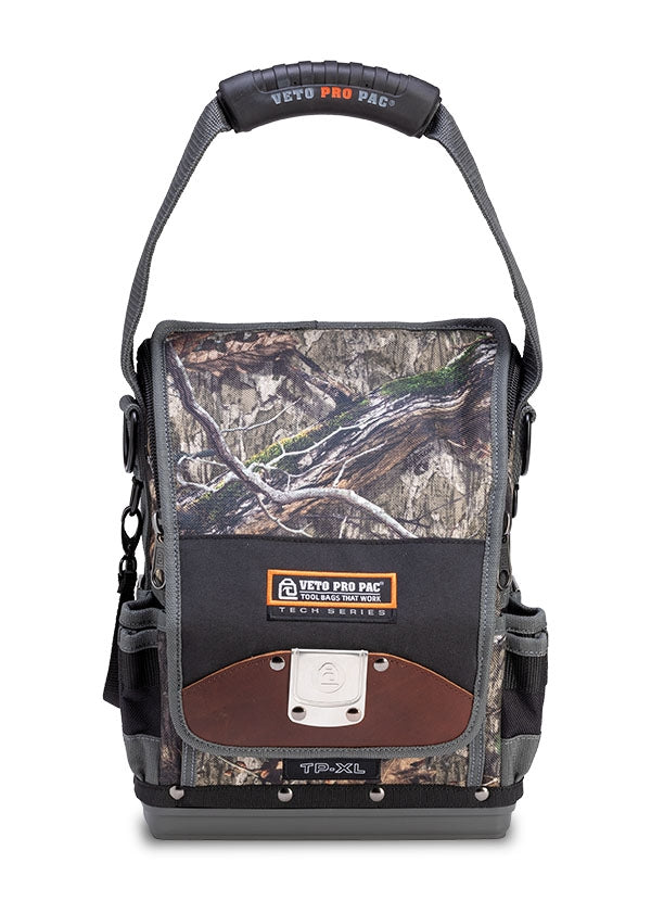 Veto Pro Pac TP-XL Large Sized Zippered Technician's Tool Pouch, Mossy Oak