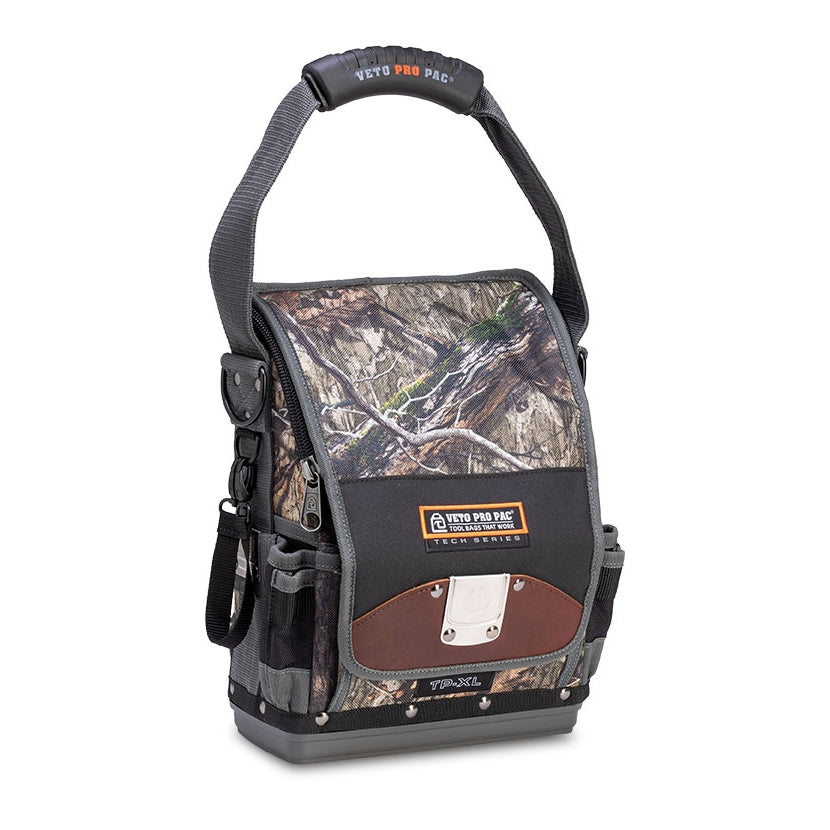 Veto Pro Pac TP-XL Large Sized Zippered Technician's Tool Pouch, Mossy Oak