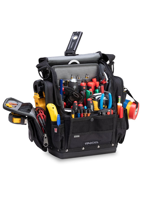 Veto Pro Pac TP-XXL Blackout Extra Large Customizable Zippered Technician Tool Pouch