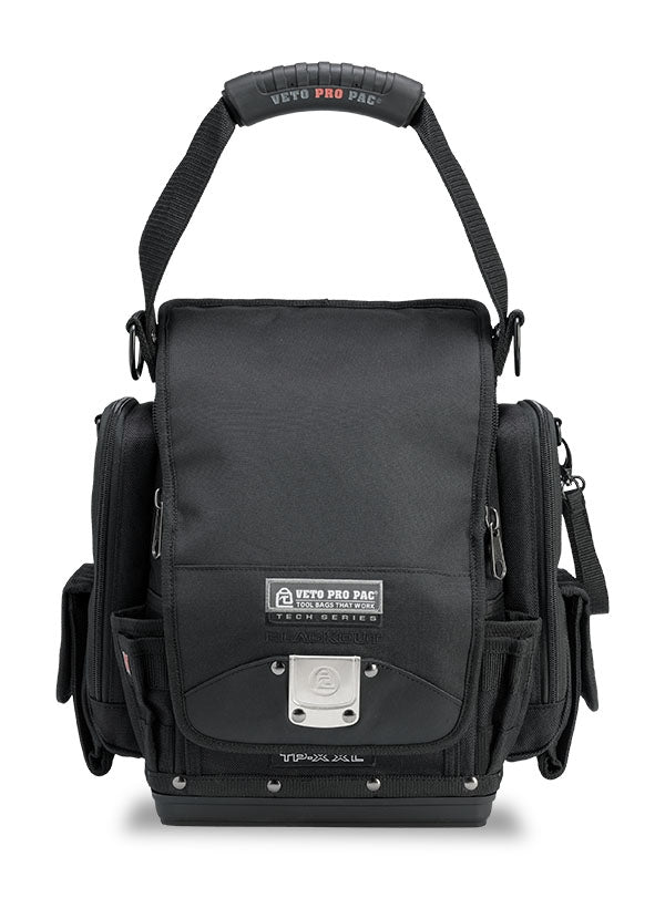Veto Pro Pac TP-XXL Blackout Extra Large Customizable Zippered Technician Tool Pouch