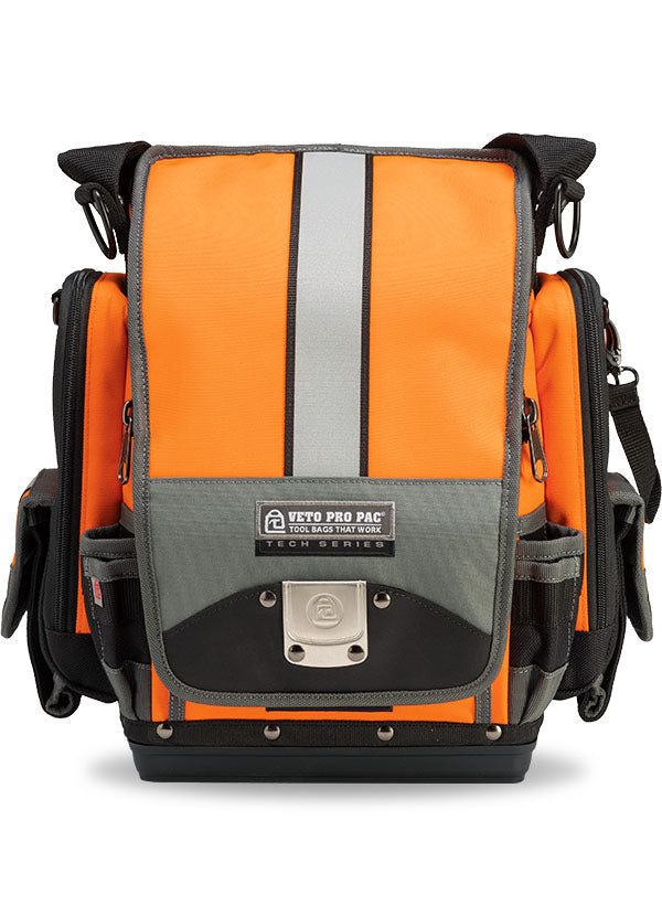 Veto Pro Pac TP-XXL Hi-Viz Orange Extra Large Zippered Technician Tool Pouch