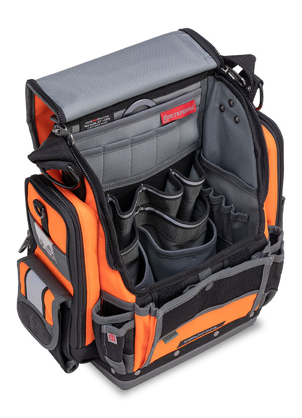 Veto Pro Pac TP-XXL Hi-Viz Orange Extra Large Zippered Technician Tool Pouch