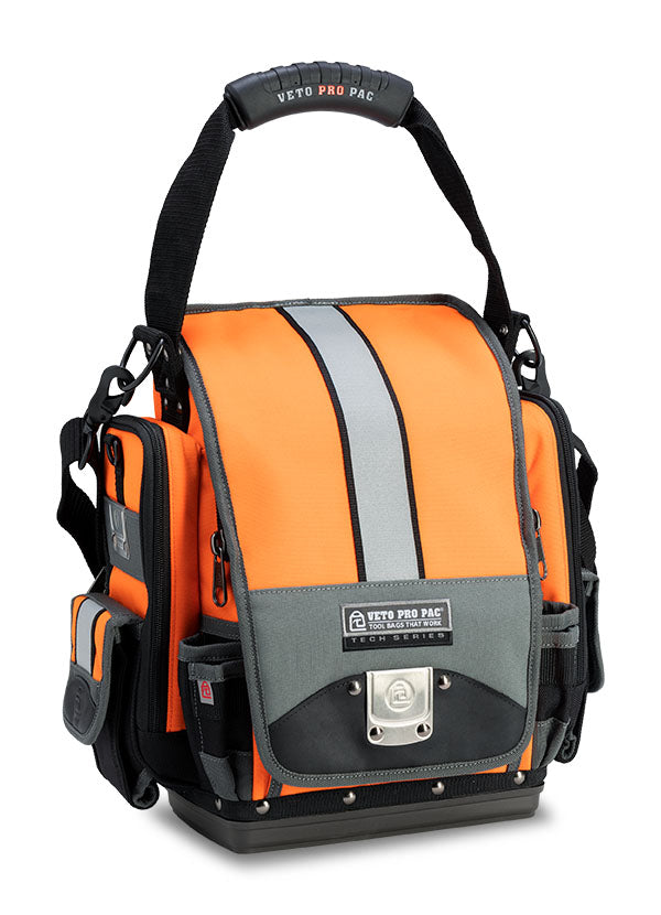 Veto Pro Pac TP-XXL Hi-Viz Orange Extra Large Zippered Technician Tool Pouch