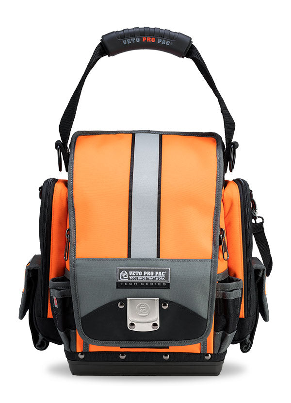 Veto Pro Pac TP-XXL Hi-Viz Orange Extra Large Zippered Technician Tool Pouch